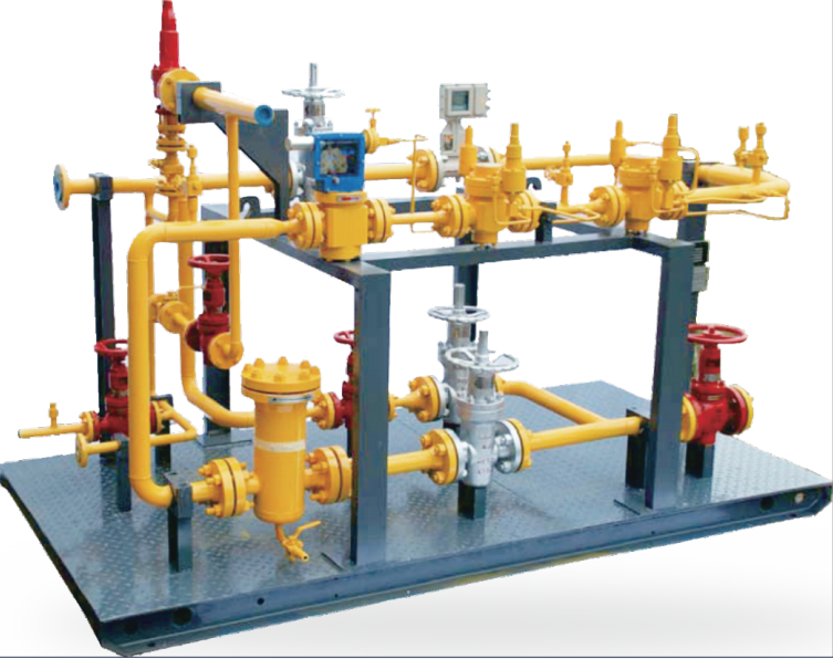 Регулирование давления газа (дозирование) сани-1